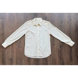 Jeana Sohn Striped Button Down Shirt - Size S
